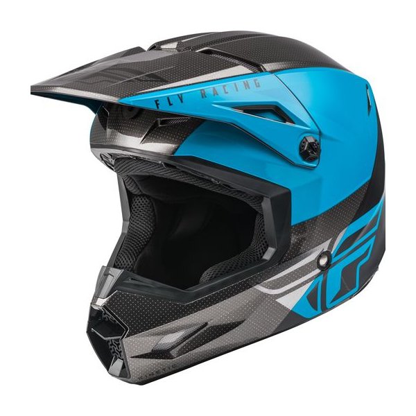 capacete kinetic straight edge azul