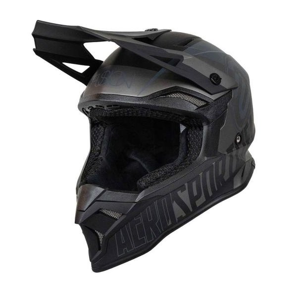 capacete asw fusion 20 dash preto cinza 69963