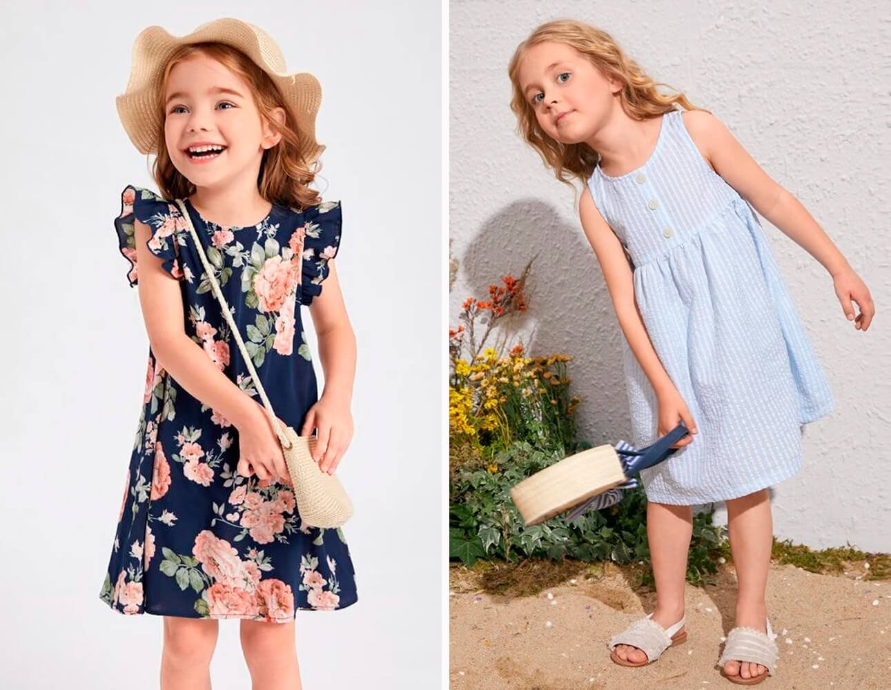 2023 verão moda infantil xadrez conjunto meninas casual legal três