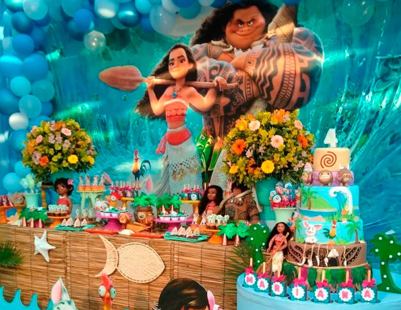 Festa Infantil: Como fazer, Dicas, Decoração e Imagens - Rosa Azul