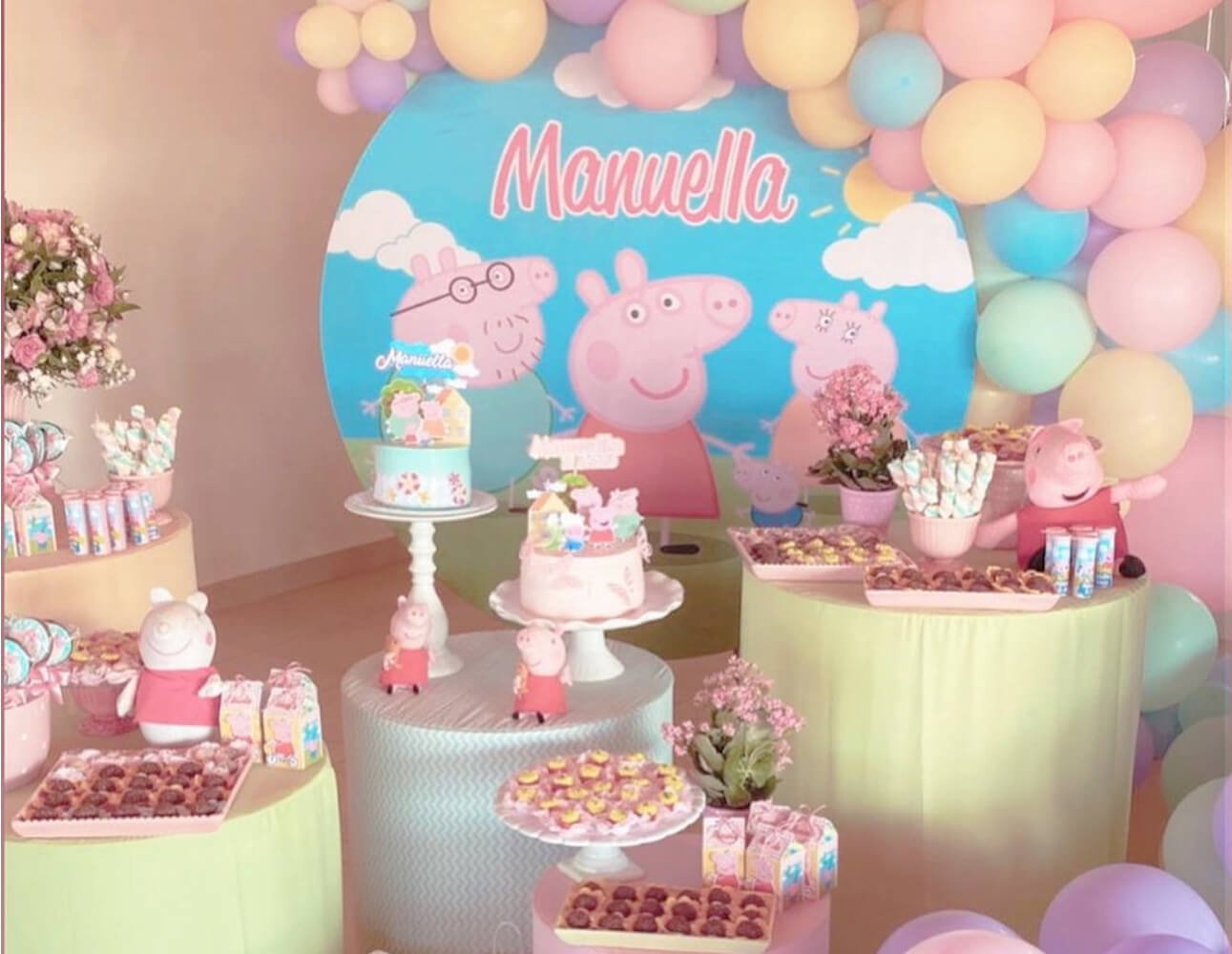 Decoração De Festa aniversário infantil Festa Fácil Vários Temas