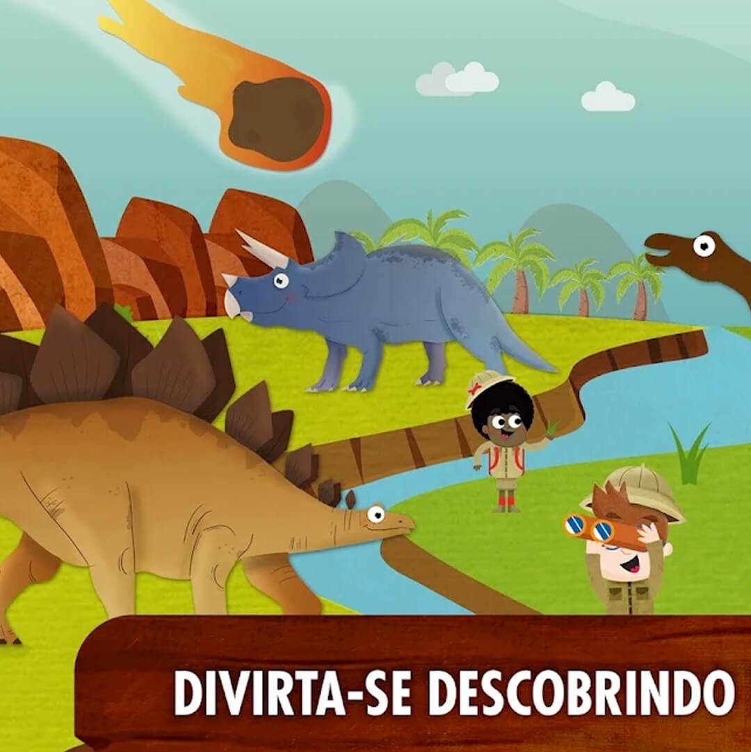 Era dos Dinossauros: jogo educativo