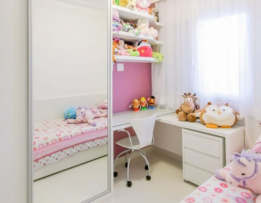 Quarto menina de 8 anos