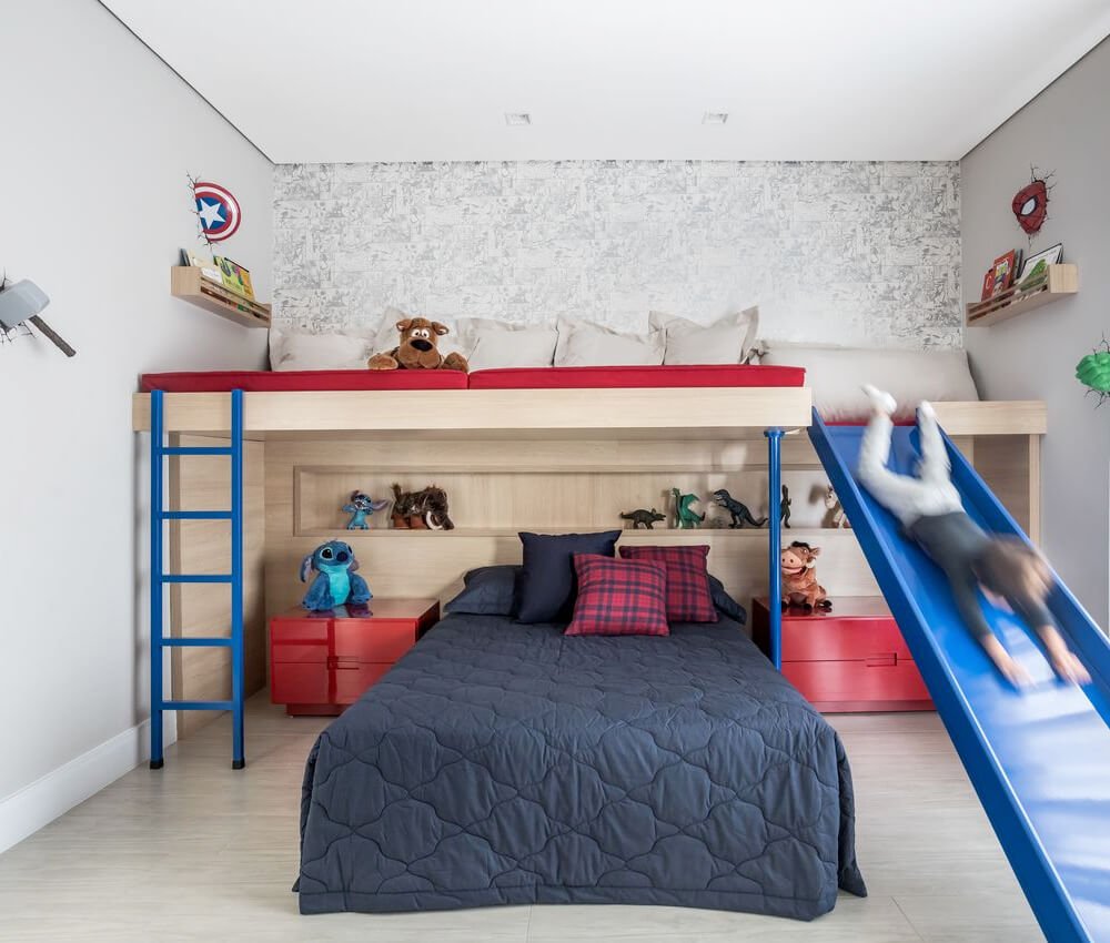 Jogo de Quarto Infantil Homem Aranha