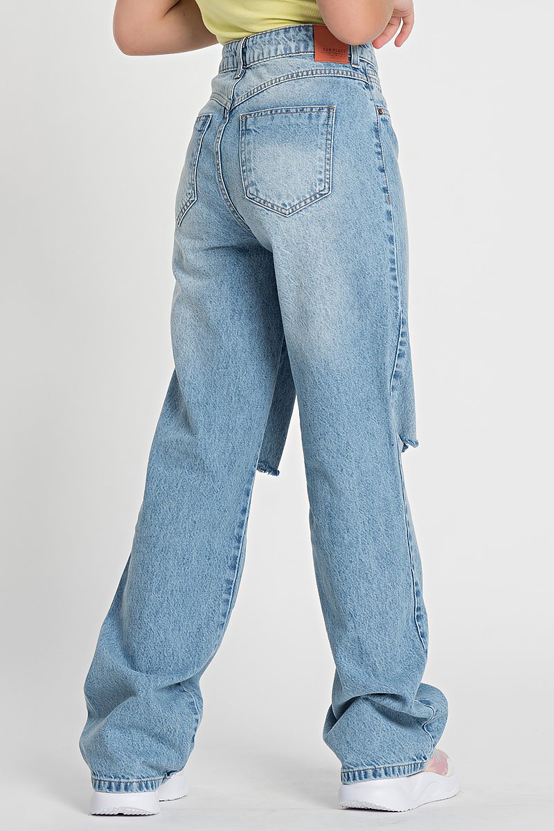 Calça jeans para menina de clearance 12 anos