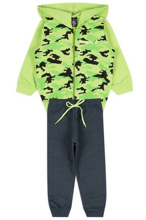 Conjunto Infantil Menino Camuflado Verde Kangulu (2 ao 12)