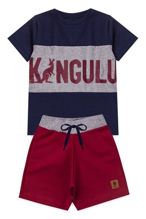 Conjunto Infantil Menino Kangulu (1 ao 12)