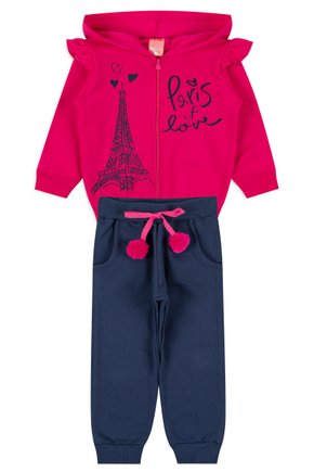 Conjunto Infantil Menina Paris Pink Iaia (1 ao 12)