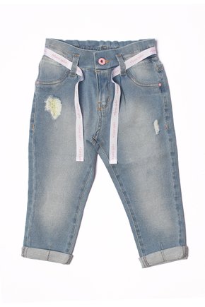 Calça Jeans Infantil Menina Slouchy Sun Place (1 ao 3)