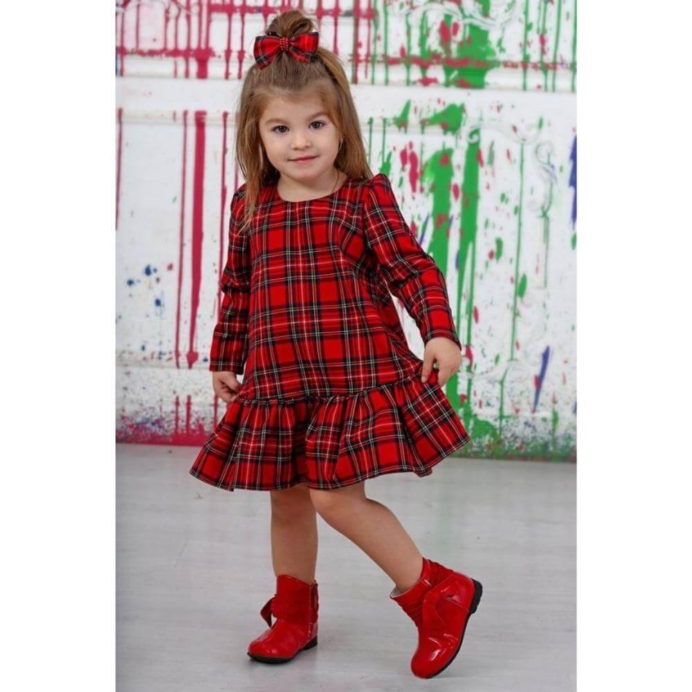 Look infantil com store bota cano longo