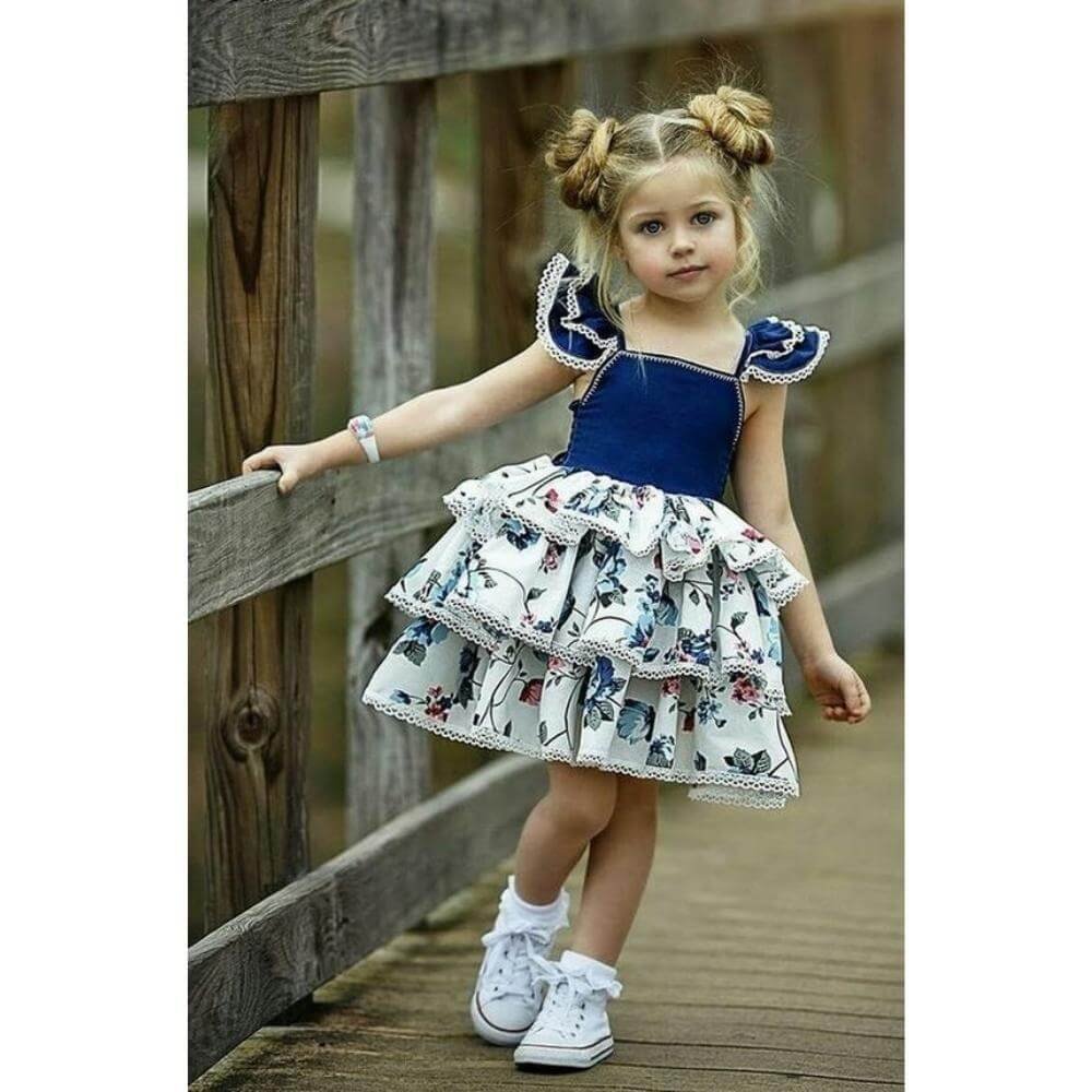 Vestido de verão unicórnio para bebês, lantejoulas arco-íris, vestido de  princesa bonito, presente de aniversário