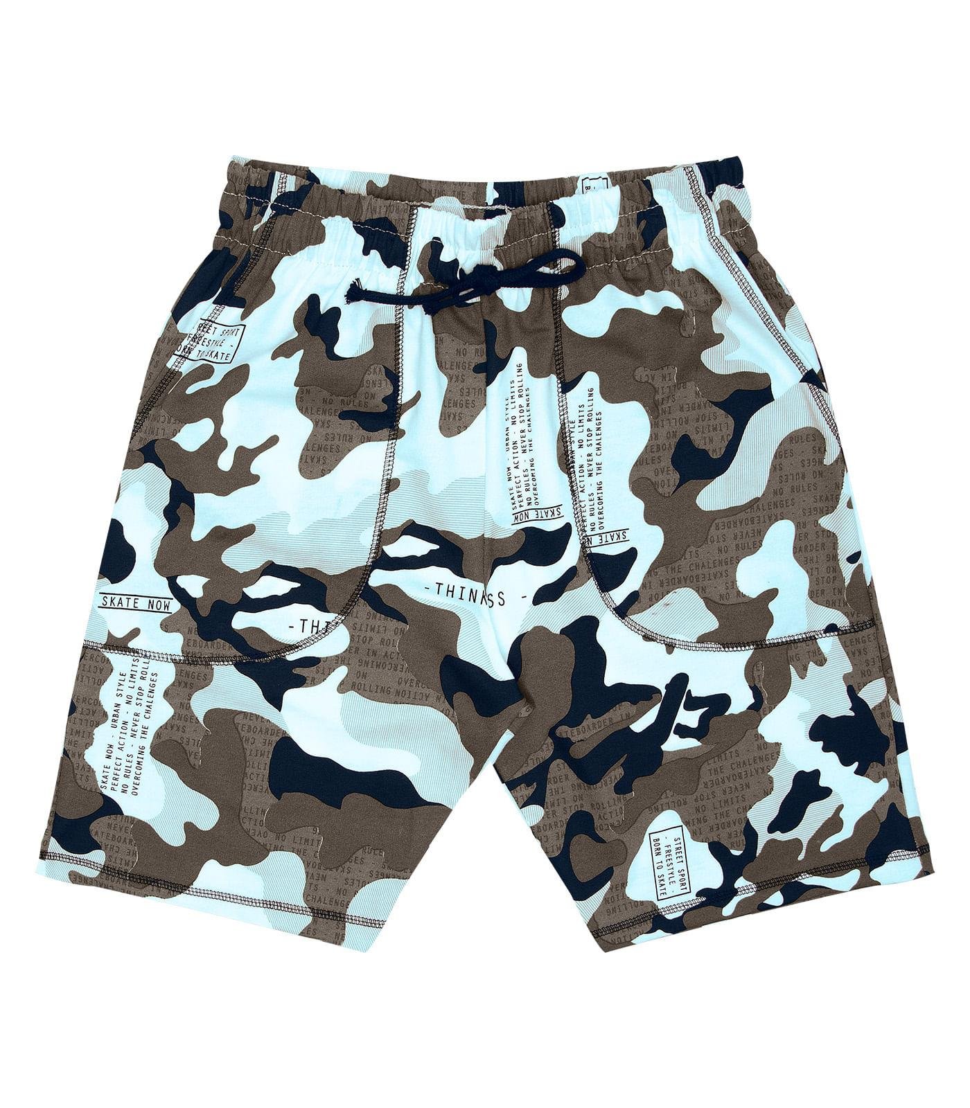 Bermuda nike sale camuflada azul