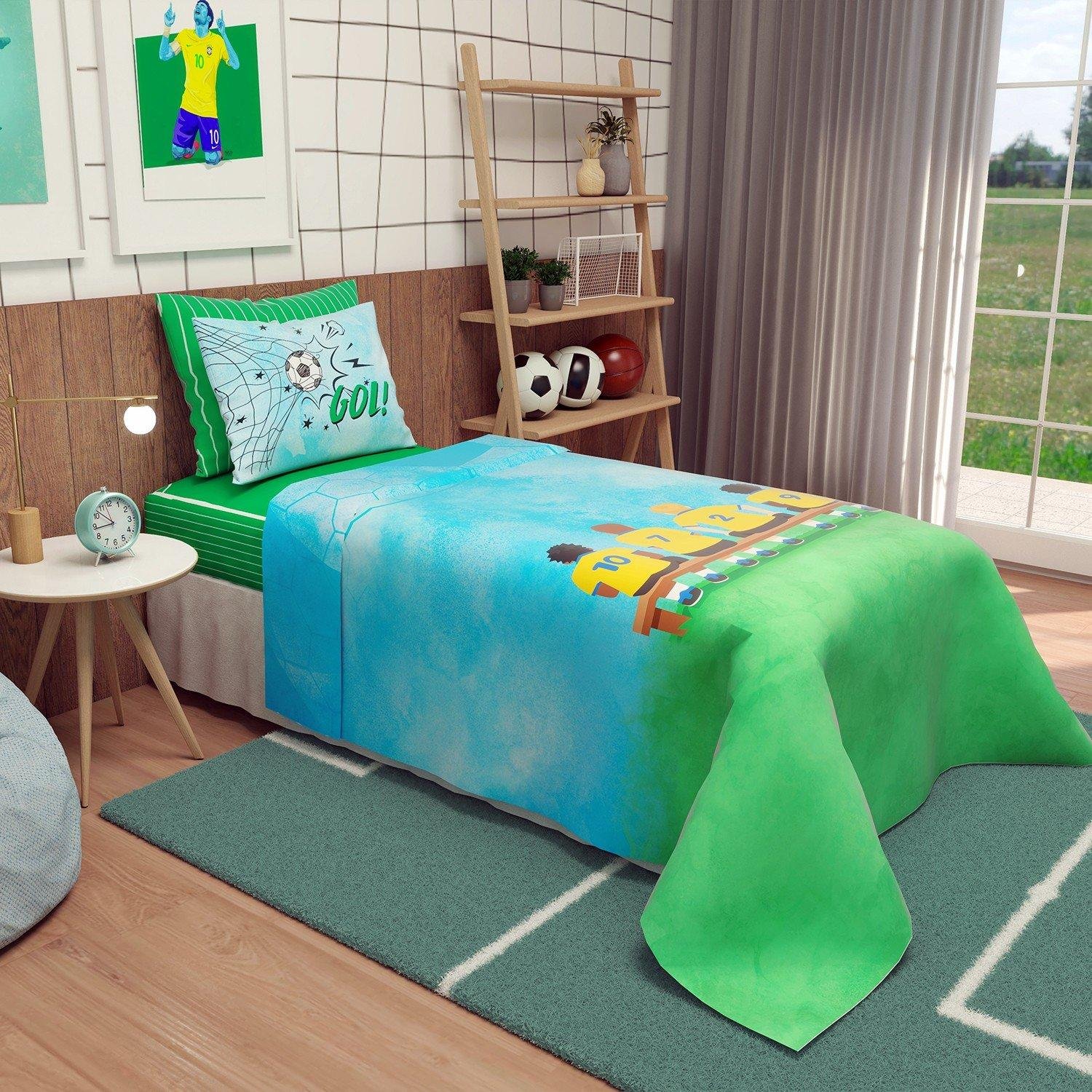 Jogo de Cama Infantil Carros 2 peças - Sonho Kids Decor