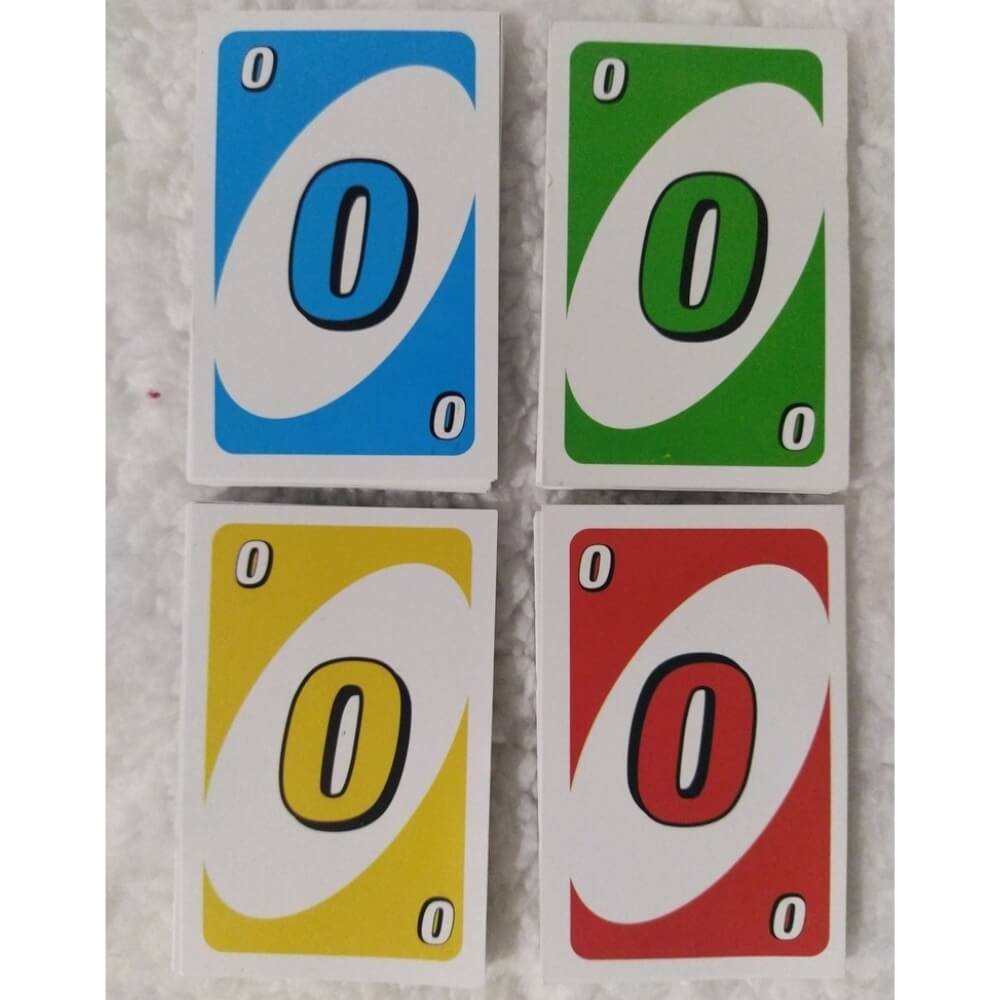 Jogo cartas uno preto