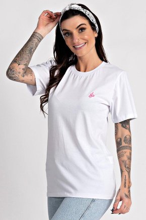 T-Shirt Feminina Básica Azul