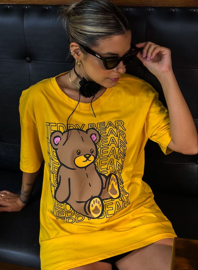 T shirt best sale with teddy bear