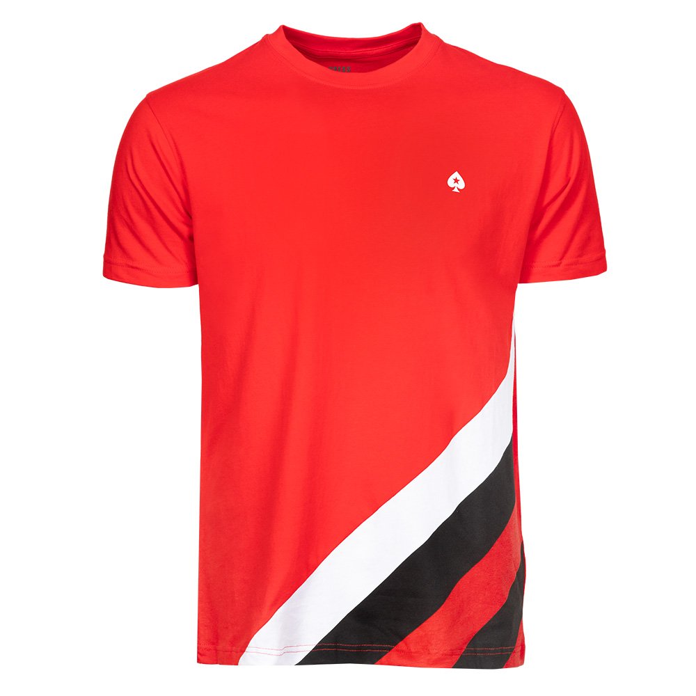 0001166 pokerstars red diagonal t shirt