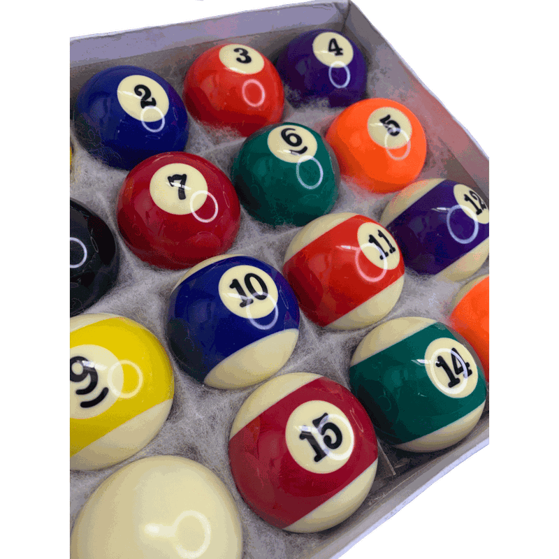 Bola Numerada C/ Faixa 38mm Bilhar Snooker/ Sinuca/ Pebolim