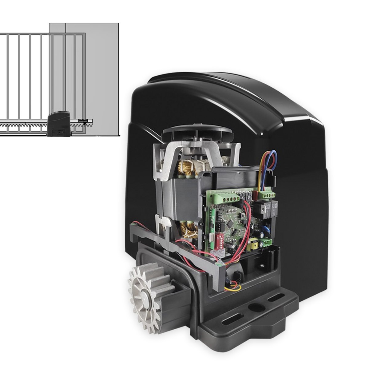 Motor Port o Deslizante at 700Kg Trino 700 220V AGL