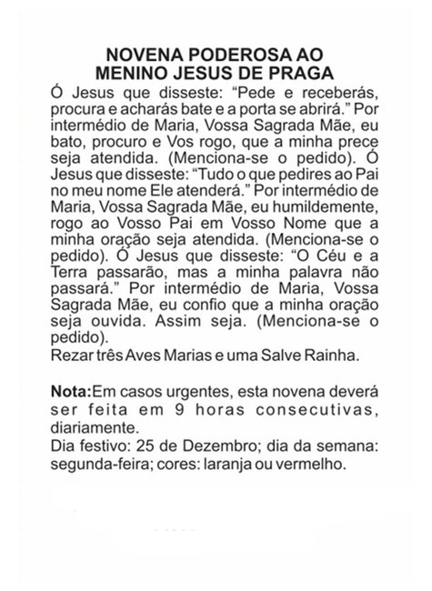 100 Santinhos Salmo 23 (oração no verso) - 7x10 cm