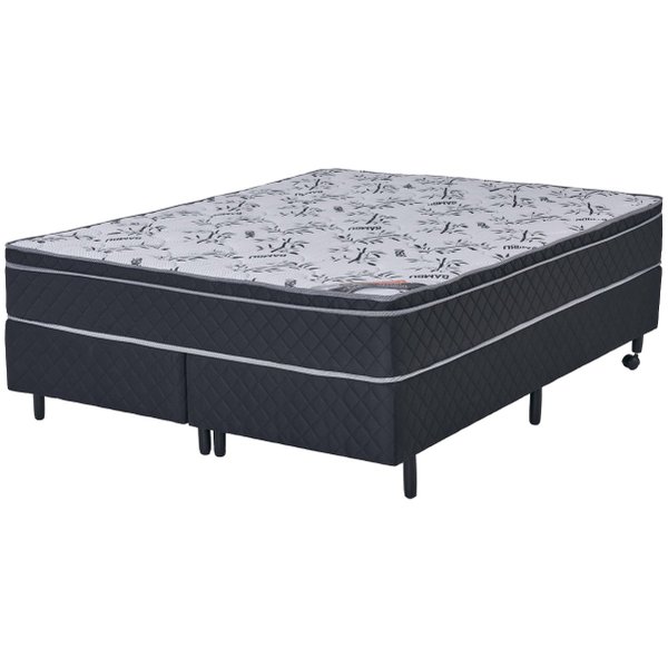 Cama Box Smart Bamboo Casal 1,38x1,88x60 - Fa Maringá Cama Box Smart Bamboo Casal 1,38x1,88x60 - Fa Maringá