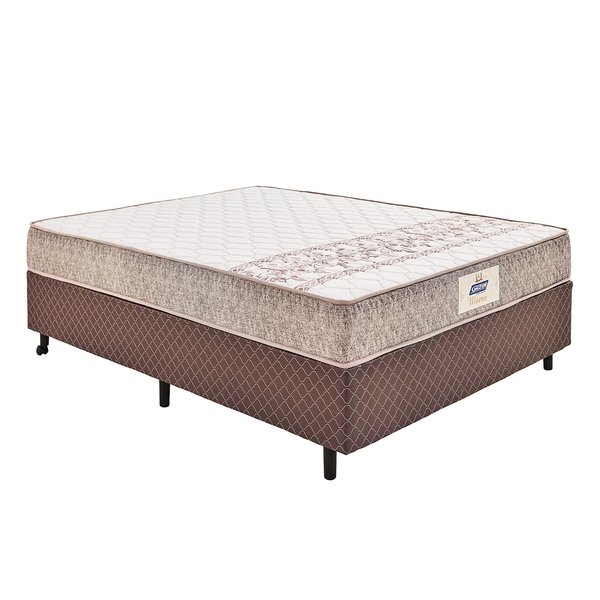 Cama Box Macau Molas Ensacadas Casal 1,38x1,88x0,59 - Gazin Cama Box Macau Molas Ensacadas Casal 1,38x1,88x0,59 - Gazin