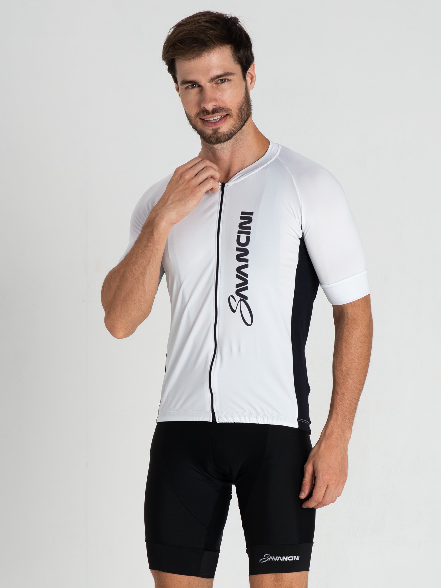 Camisa Segunda Pele Para Ciclismo Masculina Savancini (130)