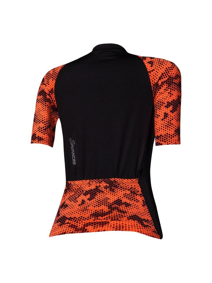camisa-ciclismo-feminina-piton-laranja-306-costas