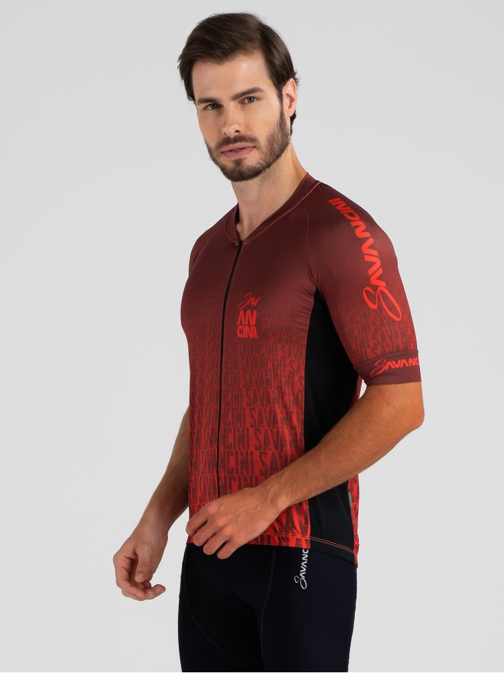 camisa para ciclismo masculina rubi infinity savancini 3110 lat