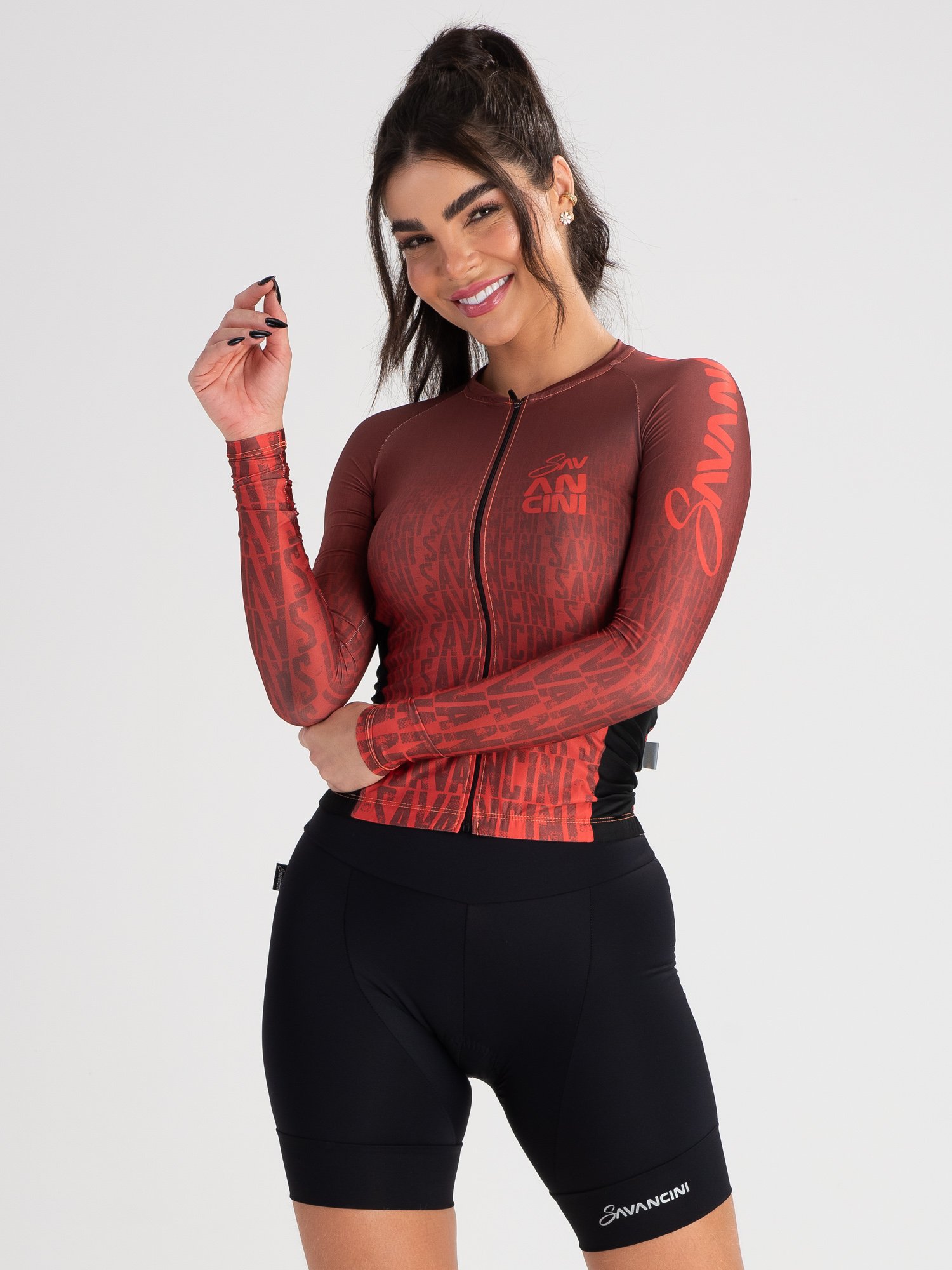 Camisa feminina hot sale de ciclismo