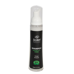 09 shampoo espuma para barba scolari 150ml