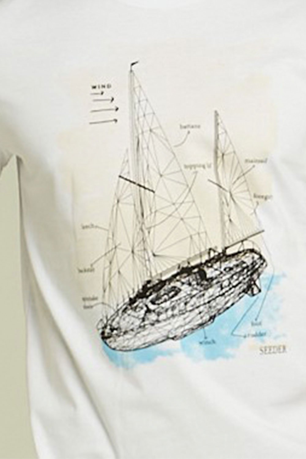 camiseta masculina malha branca estampa veleiros se0301190 di0001 2