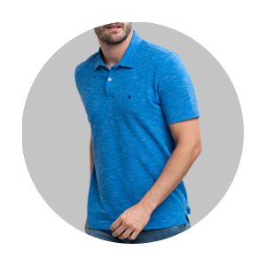 polo masculina slim fit piquet jet azul classic se0101660 az0605 2