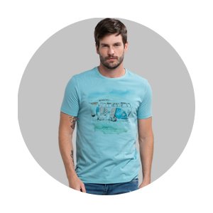 camiseta masculina regular fit meia malha turquesa se0301216 az0628 1