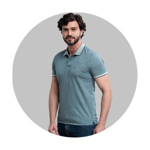 polo masculina slim fit meia malha maquinetada verde alquimia se0101644 vd0019 1