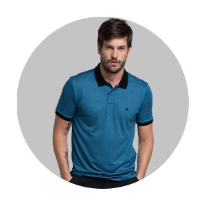 polo masculina regular fit malha maquinetada azul medio se0101645 di0312 1