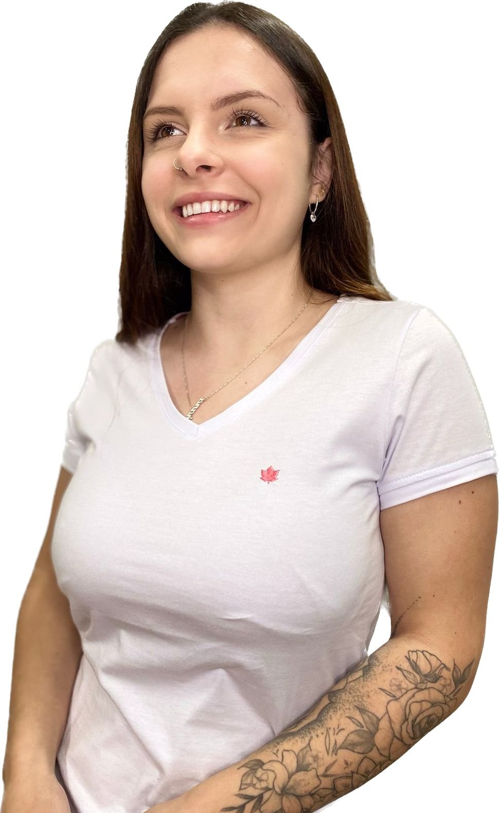 camiseta feminina slim fit meia malha branca se0302048 di0001 4