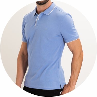polo masculina piquet azul very peri se0101671 az0642 6