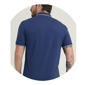 polo masculina meia malha azul navy se0101641 az0078 6