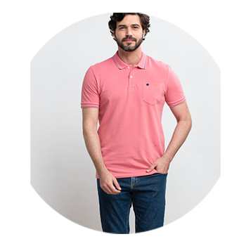 polo masculina basica com bolso rosa se0101643 rs0063 6