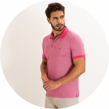 polo masculina malha jacquard rosa pink se0101664 rs0006 8