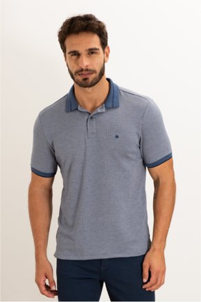 polo masculina meia malha slim fit azul marinho se0101687 di0022 42