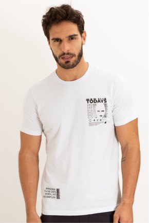 t shirt masculina meia malha regular fit branca se0301228 di0001 26