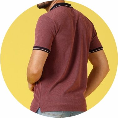 polo masculin piquet maquinetado brick red se0101594 vm0048 31