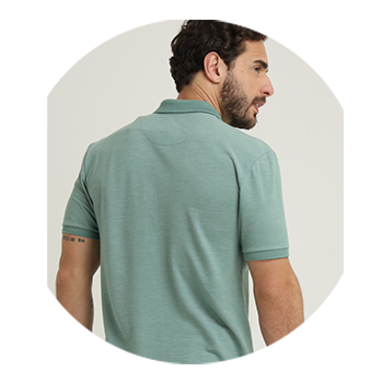 polo masculina piquet binado verde se0101654 vd0103 3