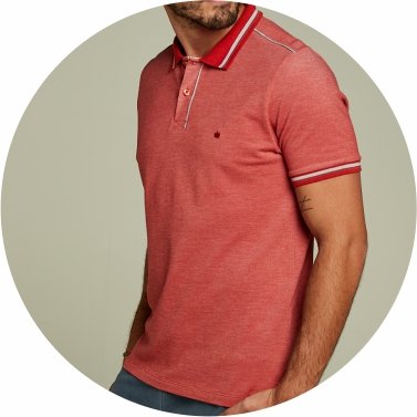 polo masculina piquet binado vermelha se0101625 vm0055 8