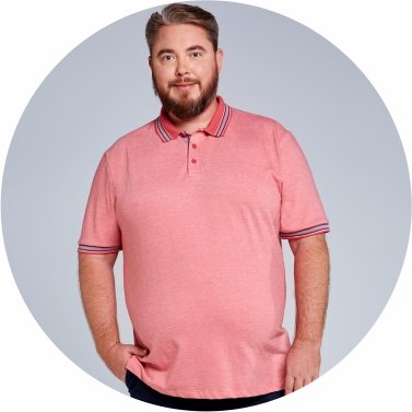 polo masculina plus size rosa se0105044 rs0063 6