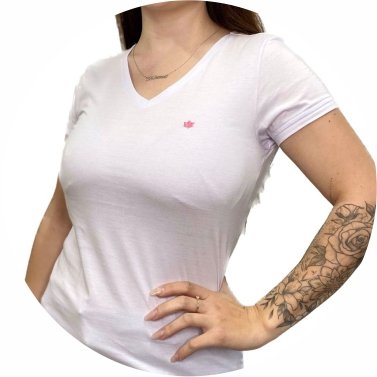 camiseta feminina slim fit meia malha branca se0302048 di0001 6