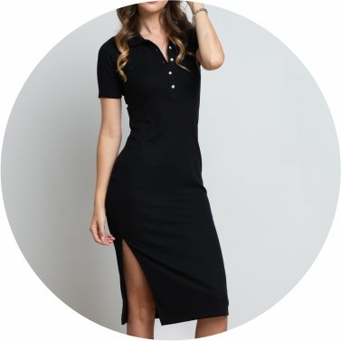 vestido midi malha canelada preto se0502037 di0002 6