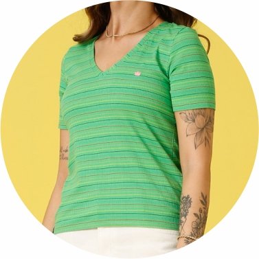 t shirt feminina canelada meia malha verde lima se0302054 vd0021 17